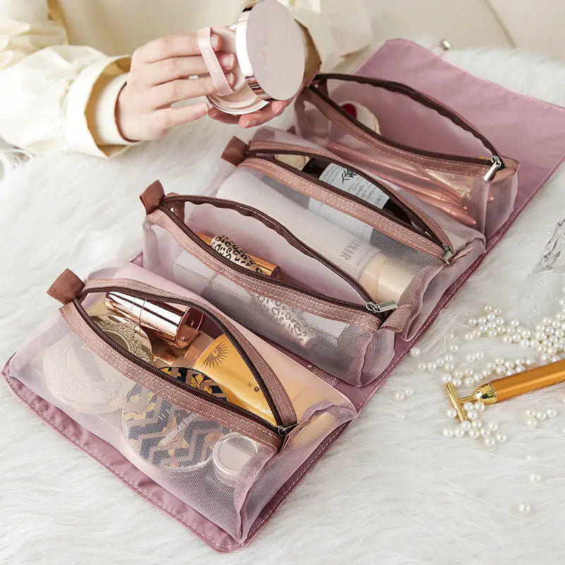 Foldable Nylon Cosmetic Bag